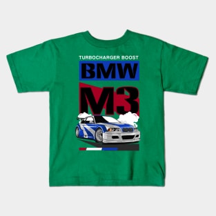 Turbocharger Boost GTR E46 Kids T-Shirt